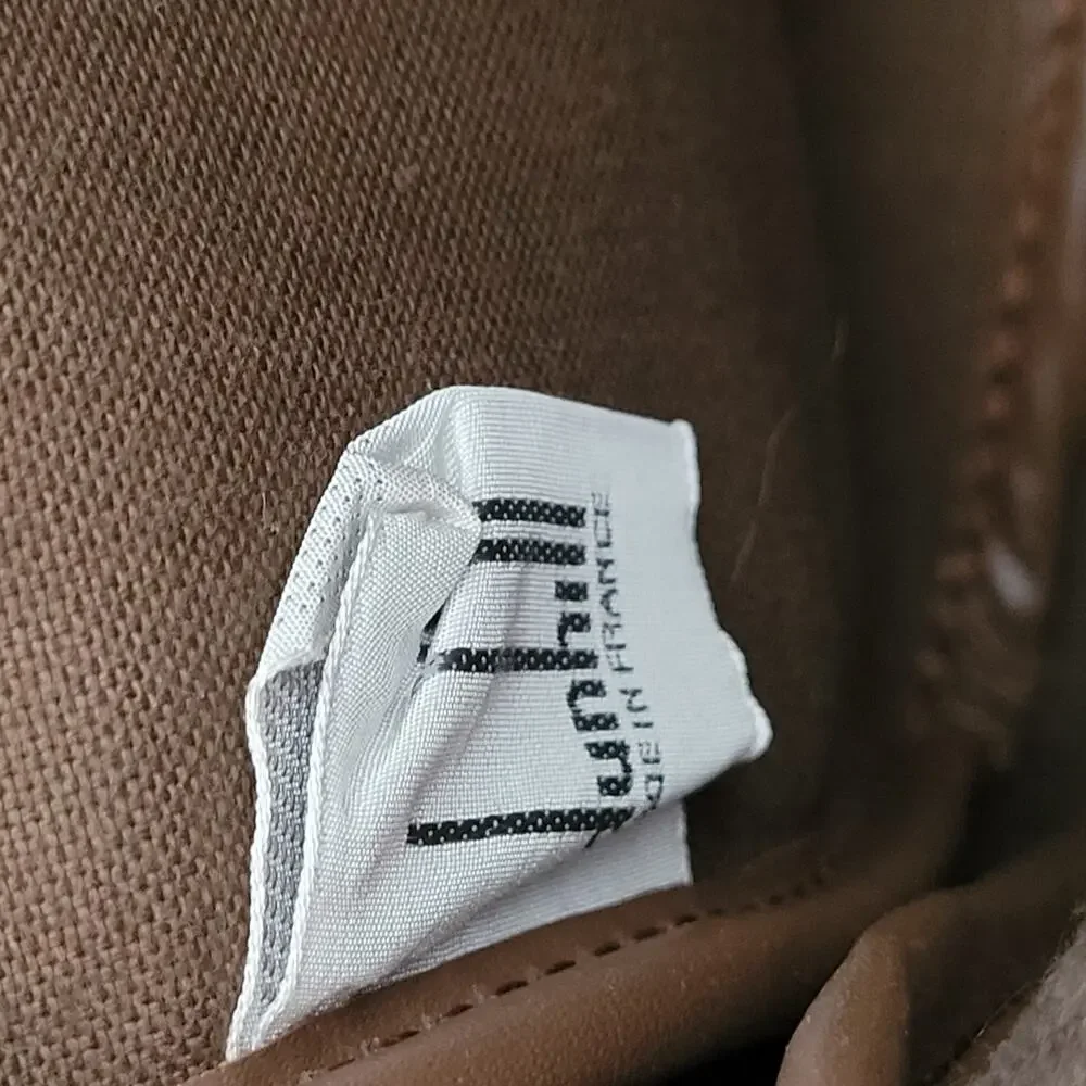 Dunhill Wristlet Pouch‎ Unisex Bag Zip Around Brown Logo Designer Coated Canvas